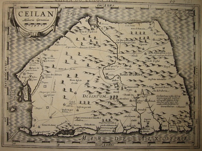Mercator Gerard - Hondius Jodocus Ceilan 1630 Amsterdam 